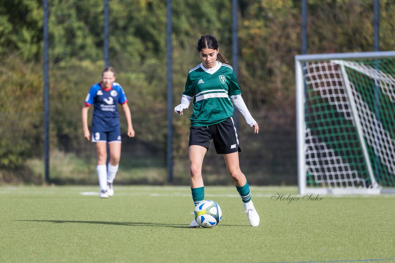 Bild 157 - wU19 Rissener SV - VfL Pinneberg : Ergebnis: 9:1